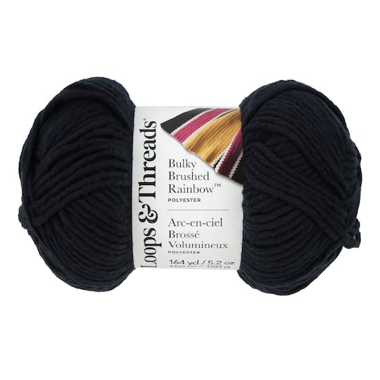 Bulky Brushed Rainbow™ Yarn by Loops & Threads
